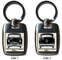 Standard Vanguard Phase 1a 1953-55 (black) Keyring 5